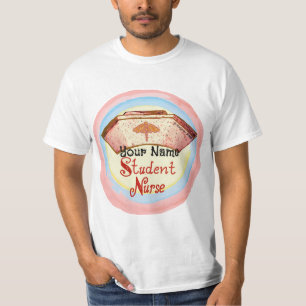 Student Nurse Cap custom nurses t-shirt