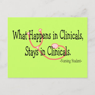 Student Nurse gifts Postcard