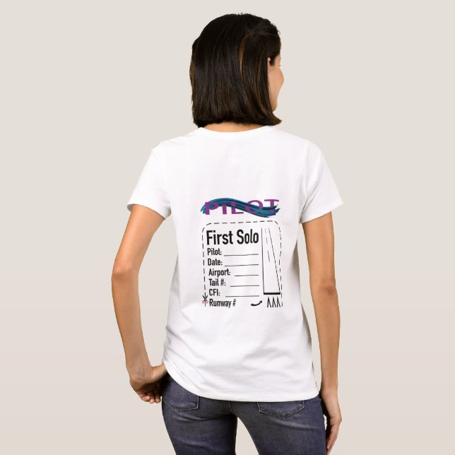 Student Pilot Solo Shirt (Back Full)