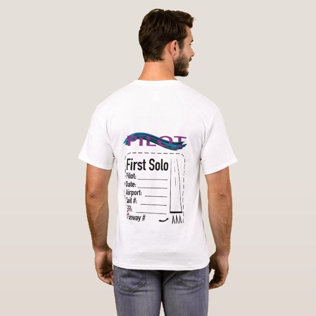 Student Pilot Solo Shirt (Back Full)