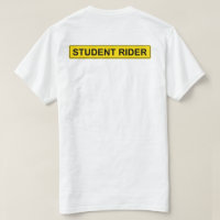 "Student Rider" Warning Sign Funny Equestrian
