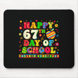 Student Six Seven Trending 67 Happy 67th Day Of Sc Mouse Pad