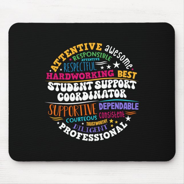 Student Support Coordinator Appreciation Day Back  Mouse Pad (Front)