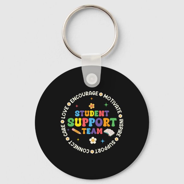 Student Support Team Appreciation Week Back To Key Ring (Front)