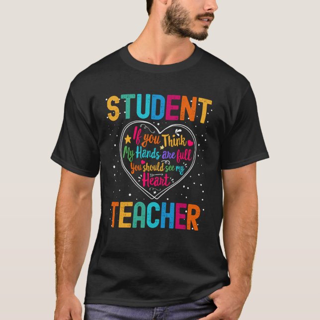 Student Teacher Appreciation Week Back to School H T-Shirt (Front)