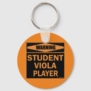 Student Viola Player Key Ring