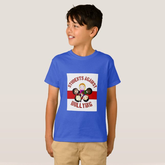 Students Against Bullying T-Shirt (Front Full)