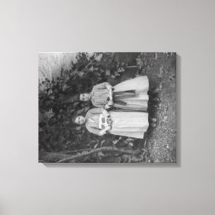 Students at Art School for Girls in Turkey Canvas Print