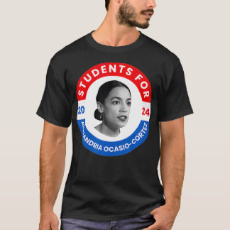 Students for Aleandria OcasioCortez AOC  T-Shirt