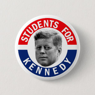Students for Kennedy 6 Cm Round Badge