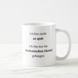Students in the academic district coffee mug