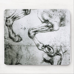Studies of Horses legs Mouse Pad