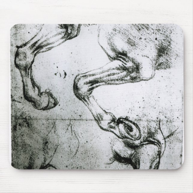 Studies of Horses legs Mouse Pad (Front)