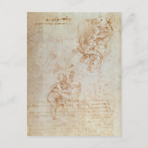 Studies of Madonna and Child Postcard