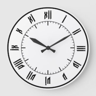 studio432hz roman wall clock