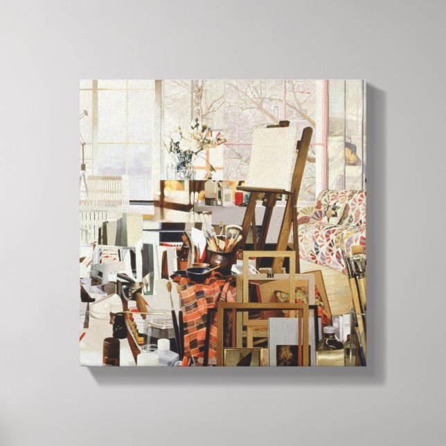 Studio 1986 canvas print (Front)