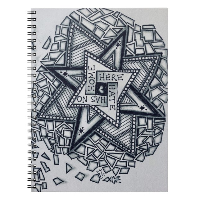 Studio 40: Hate Has No Home Here notebook (Front)