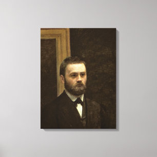 Studio at Batignolles, 1870 Canvas Print