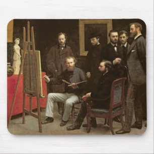 Studio at Batignolles, 1870 Mouse Pad