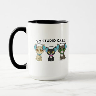 Studio Cats Two Toned Mug