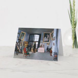 Studio en Rue de la Condamine   Frédéric Bazille Card