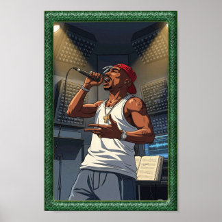 Studio Flow – Hip Hop Performance Art Poster