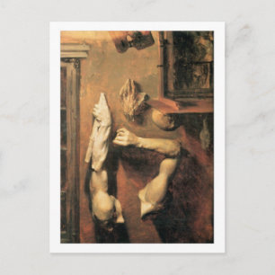 Studio Interior with Casts postcard