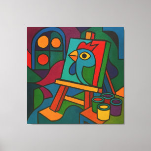 Studio - Large Wrapped Canvas Art Print