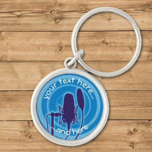 Studio Microphone Key Ring