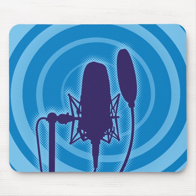 Studio Microphone Mouse Pad (Front)