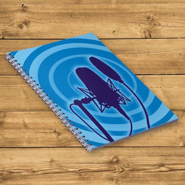 Studio Microphone Spiral Notebook (Creator Uploaded)