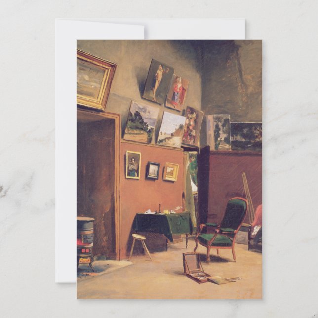 Studio on Rue de Furstenberg | Frédéric Bazille (Front)