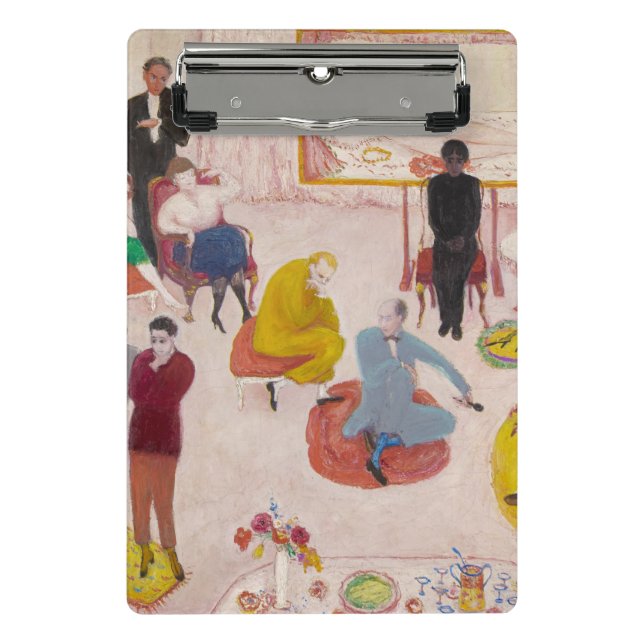 Studio Party by Florine Stettheimer Mini Clipboard (Front)