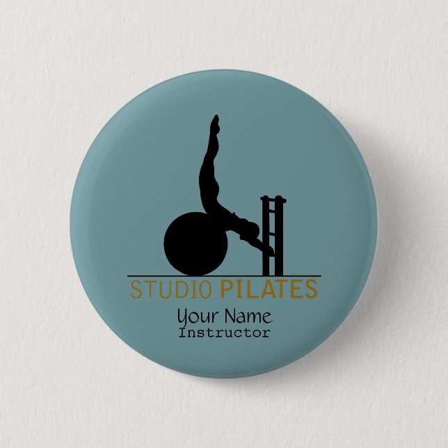 Studio Pilates - Button (Front)