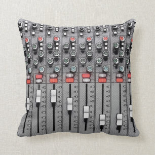 Studio Pillow: Mixer / Sound Board Cushion