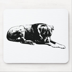 Studio Rest Dog Mouse Pad