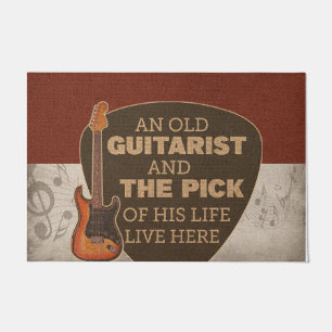 Studio Vintage mat, Customised Guitar doormat