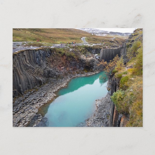 Studlagil  Canyon, Iceland Postcard (Front)