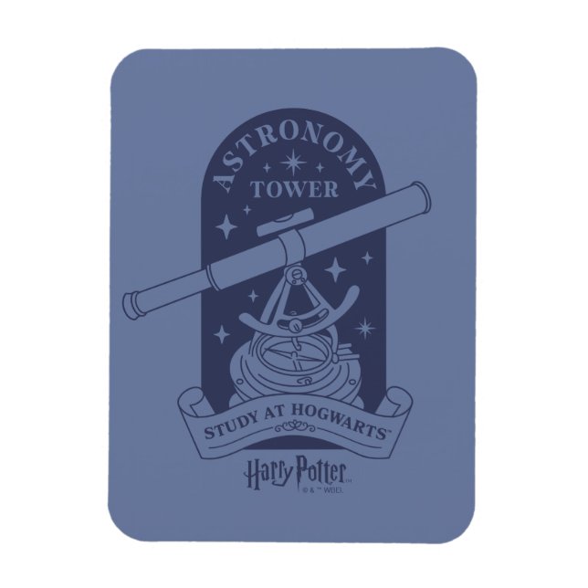Study at HOGWARTS™ Astronomy Tower Magnet (Vertical)