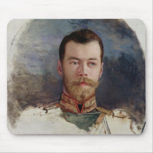 Study for a portrait of Tsar Nicholas II  1898 Mouse Pad