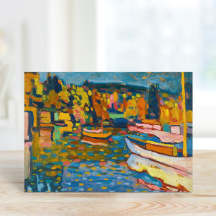 Study for Autumn Landscape with Boats Kandinsky Card