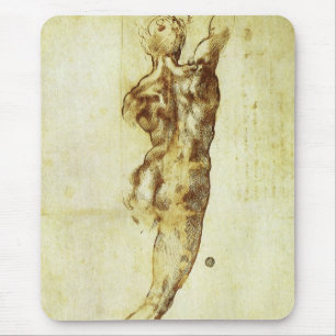 Study for Battle Cascina Michelangelo Renaissance Mouse Pad