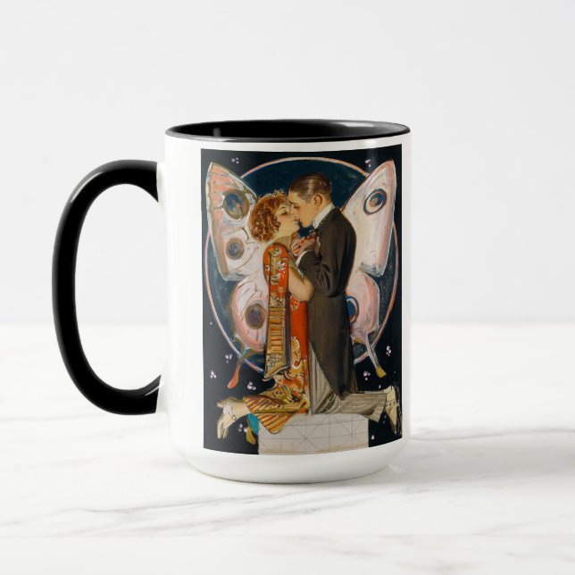 Study for Butterfly Couple, 1923 by Leyendecker Mug (Left)