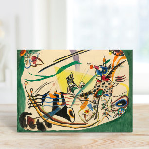 Study for Green Border   Kandinsky Card