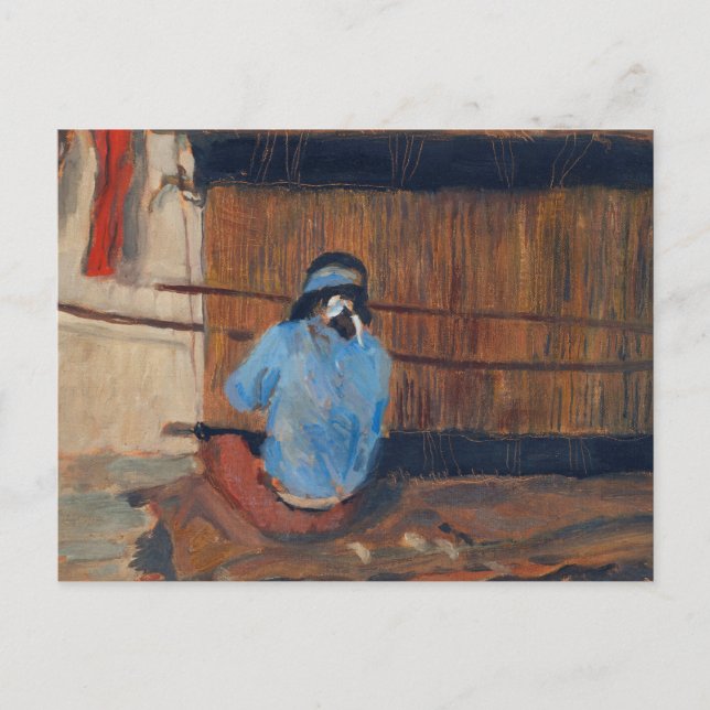 Study for Hopi Weaver by Maynard Dixon Postcard (Front)