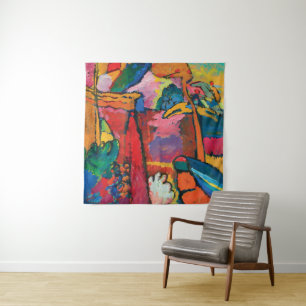 Study for Improvisation V by Wassily Kandinsky Tapestry