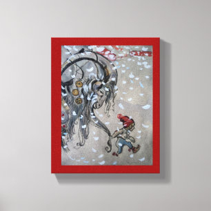 Study for Julbacken  (Yule Goat) 1911 Canvas Print