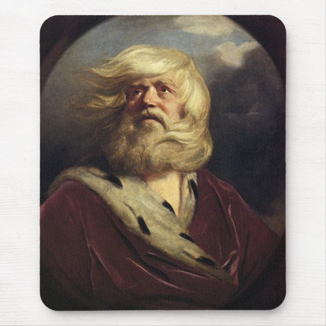 Study for King Lear - Joshua Reynolds Mouse Pad (Front)