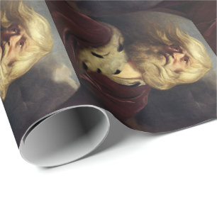 Study for King Lear Wrapping Paper
