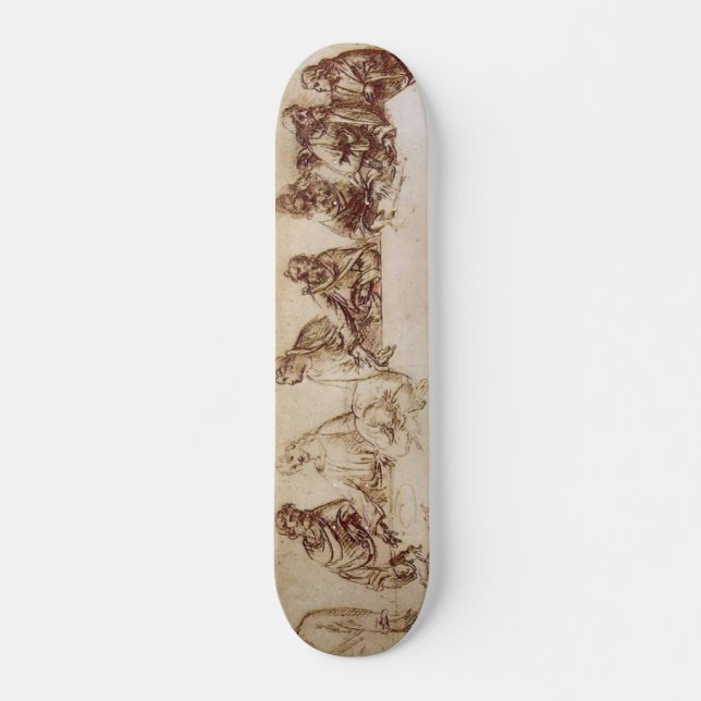 Study for last supper skateboard (Front)